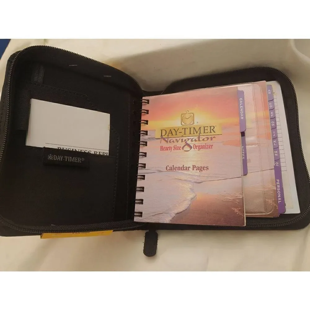 Day-Timer Navigator Fabric Binder Organizer